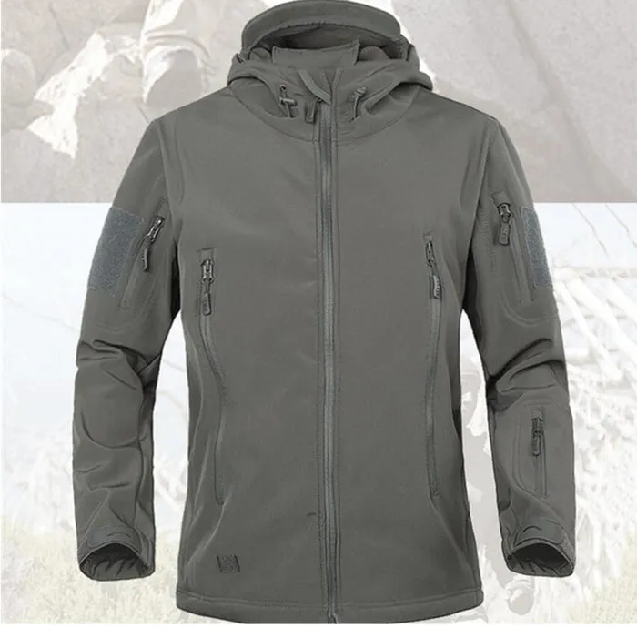 Plus Size Outdoor Waterproof Thicken 3-IN-1 Men's Jacket