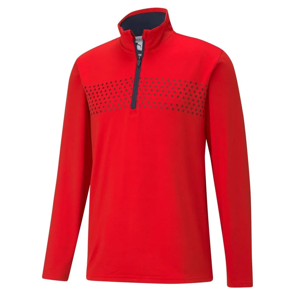 Puma Men's Volition Independence 1/4 Zip Golf Jacket