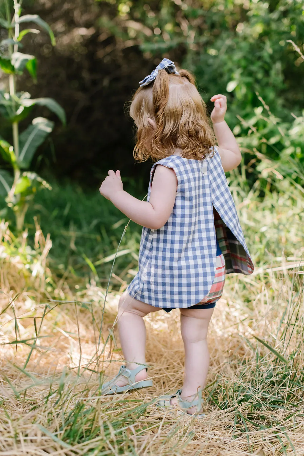 Reversible Tulip Tunic in Nantucket