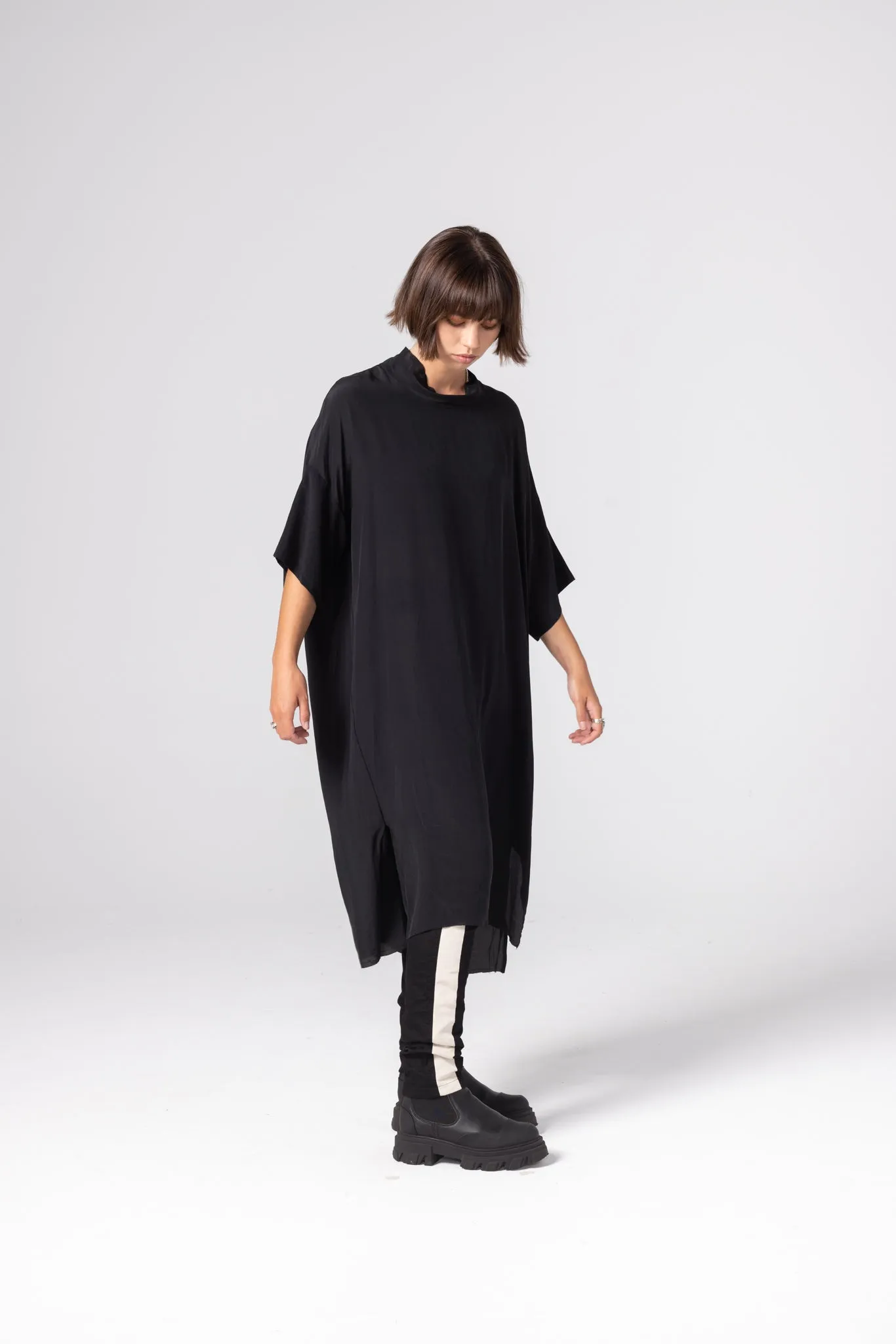 Tear Drop Tunic | Black