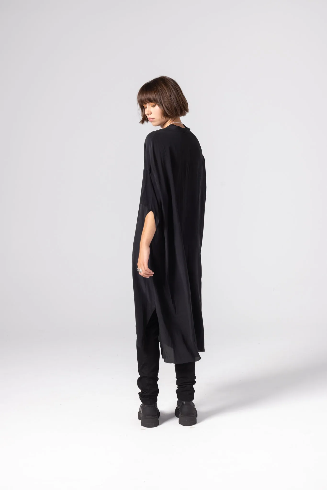 Tear Drop Tunic | Black