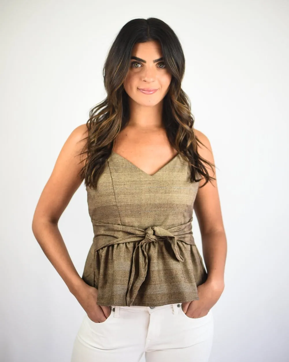 Valley Peplum Cami