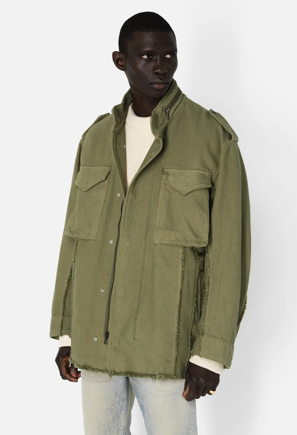 Vintage Slab M-65 Jacket / Olive