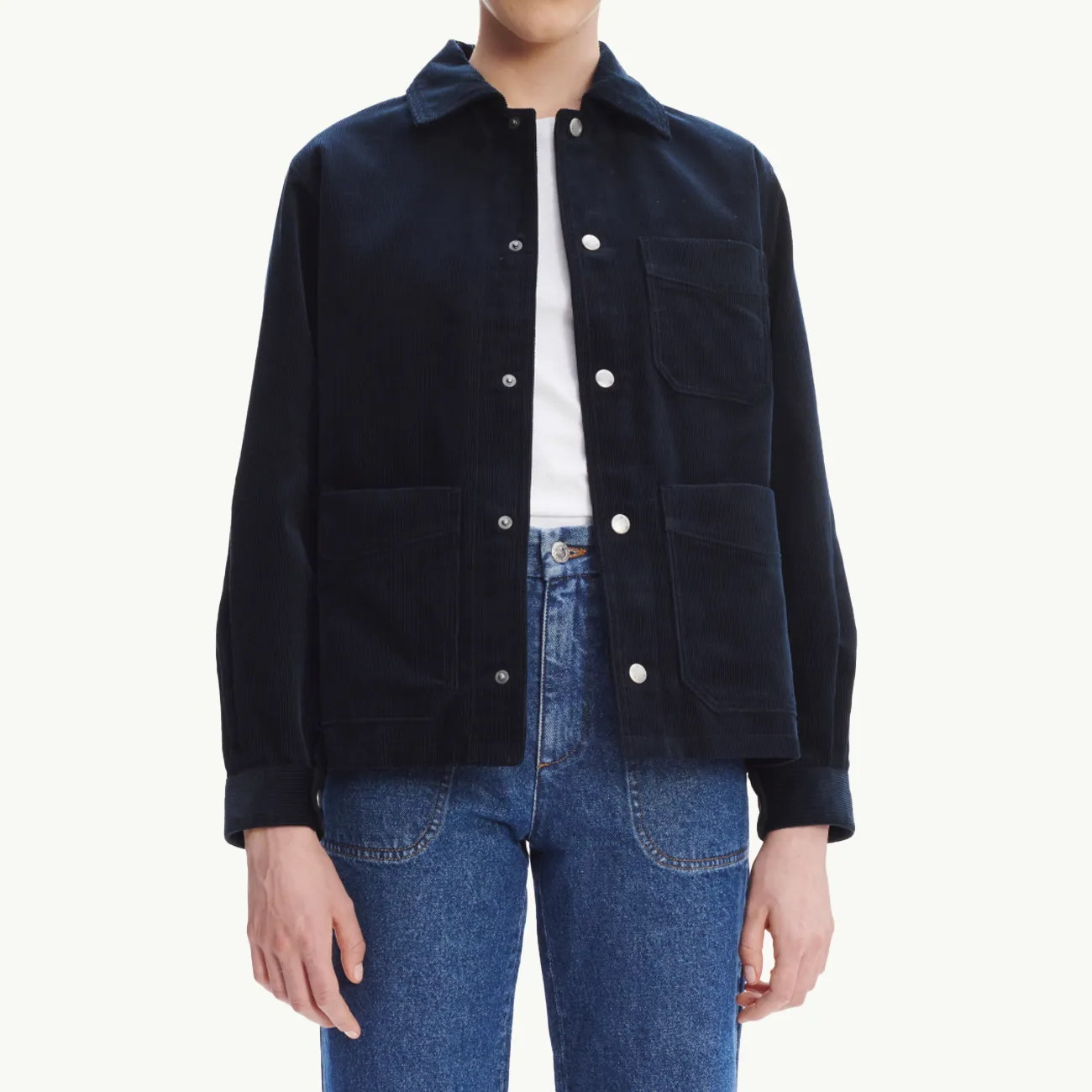 Women's Julia Cord Jacket - Navy